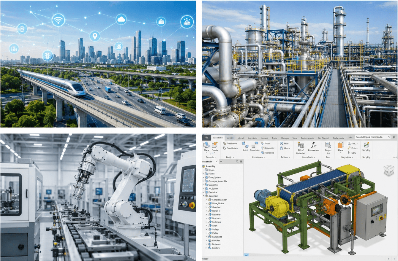 Technologie projektowe – miasto, instalacje, robotyka, CAD